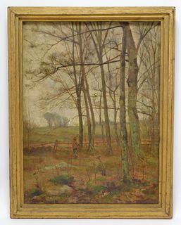 William Bicknell New England Landscape Painting