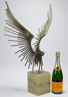 Attrib. Curtis Jere Eagle Rod Sculpture