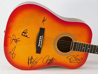 Kona K41CSB Guitar Signed by Kansas