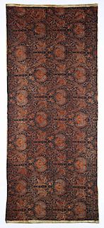 Old Indonesian Batik Panel: 41" x 96" (104 x 244 cm)