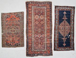 3 Antique Persian Rugs