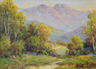 Herbert Sartelle (1885-1955) California Landscape