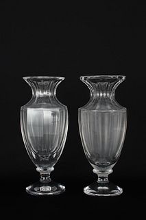 Pair of Nachtmann Glass Vases