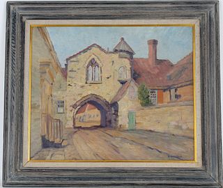 Morley Hicks (1877 - 1959) "St. Anne's Gate"