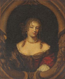 18th C. Continental School Portrait of a Woman