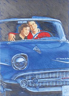 Paul & Chris Calle "1950s - Drive-In Movies"