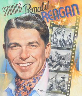 Dennis Lyall (B. 1946) "Movie Actor" Original