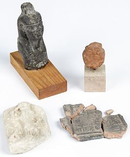 4 Egyptian Artifacts