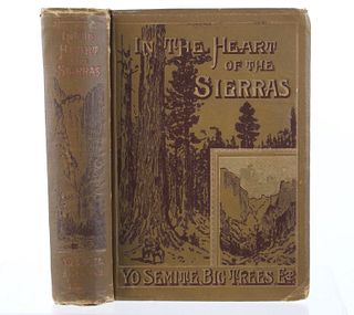 In The Heart Of The Sierras By Hutchings 1st Ed