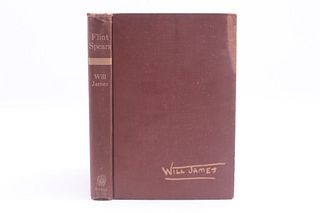 1st Ed. Will James Book Flint Spears