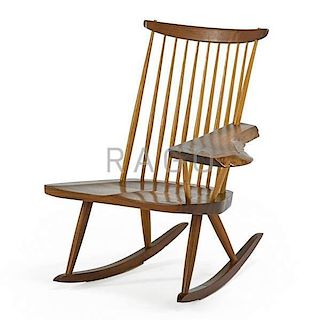 GEORGE NAKASHIMA Rocking Chair With Arm