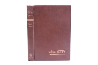 1st Ed. Will James Book Flint Spears