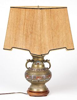 Cloisonne Lamp