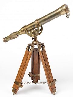 English Tabletop Parlor Telescope