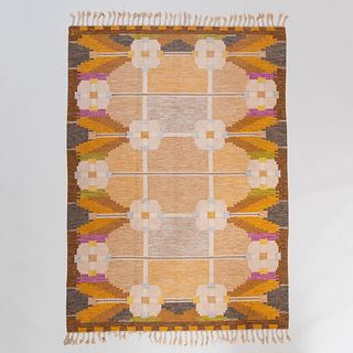 Swedish Flatweave Carpet by Ingegerd Silow