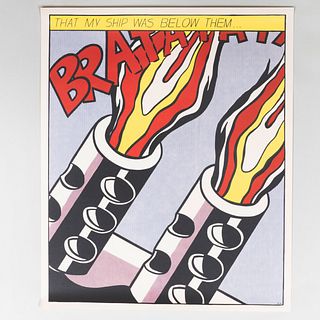 After Roy Lichtenstein (1923-1997): As I Opened Fire