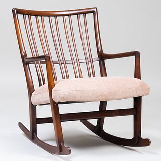 Hans Wegner Oak 'ML-33' Rocking Chair 