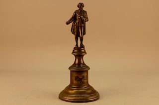 19th Century Bronze Shakespeare figure