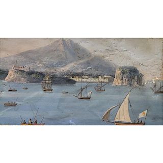 20th C. Naples Italy Painting