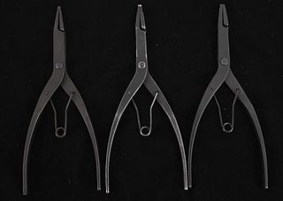 Snap On Tools 3pc Snap Ring Pliers Collection