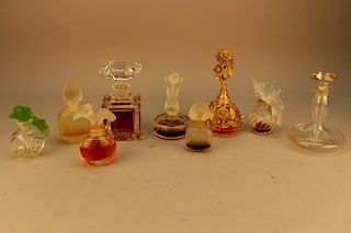 (9) Assorted Perfume Bottles