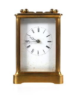 Henri Marc French Brass Carriage Clock