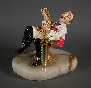 Ron Lee Laughing Gas Dentist Sculpture