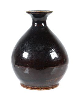 Japanese Glazed Stoneware Sake Jug