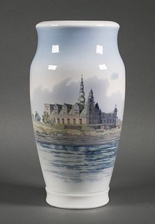 Large Royal Copenhagen Porcelain Vase