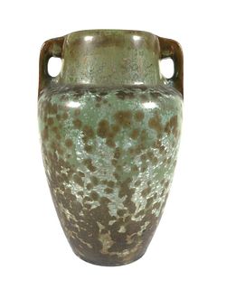 FULPER Crystalline Glaze Handled Vase