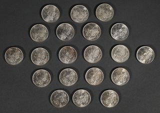 (20) 1921 US Morgan Silver Dollars $1