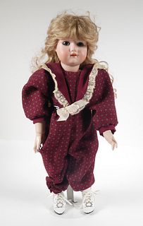 MOA German Bisque Head Doll & Seeley Body