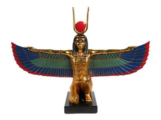 Egyptian Goddess ISIS Statue, AGI, Large