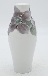 Rorstrand Art Nouveau Vase, height 8 3/4 inches.