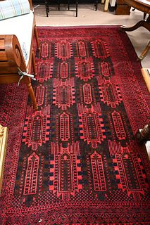 Bokhara Oriental Carpet, 6'7" x 11'.