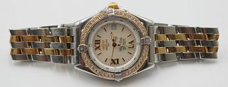 JEWELRY. Lady's Breitling Wings Lady Two-tone