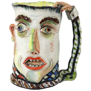 Irina Zaytceva Folk Art Figural Porcelain Cup