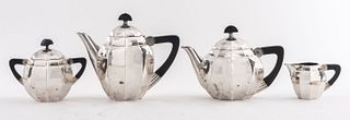 Maurice Dufrêne French Art Deco Tea Set, 4