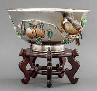 Moba Silver & Enamel Ornamental Bowl