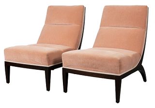 Art Deco Revival Slipper Chairs