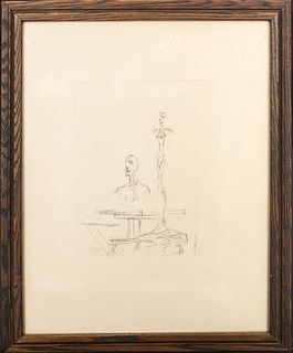 Alberto Giacometti "The Search" Etching