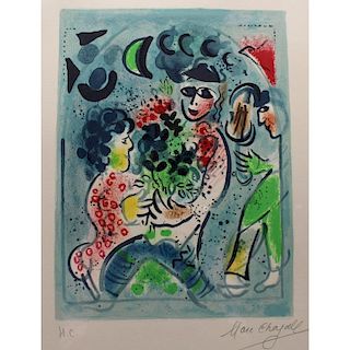 Marc Chagall  (1887 - 1985) Artist's Proof Litho