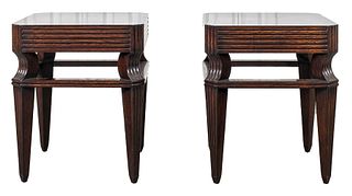 Therien Studio Art Deco Revival Side Tables