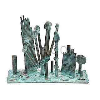KLAUS IHLENFELD Sculpture, "Sea Floor"