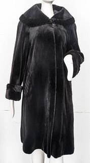 G. Michael Hennessy Sheared Mink Fur Coat