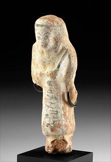 Egyptian Pottery Overseer Ushabti for Pa-em-Penedj