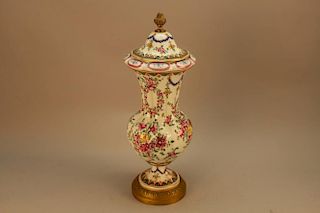 19th C. French Samson Porcelain Vase