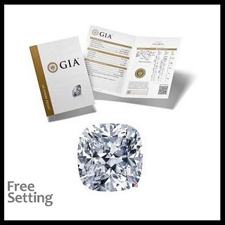 3.01 ct, H/VVS2, Cushion cut GIA Graded Diamond. Appraised Value: $100,000 