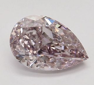 2.06 ct, Natural Fancy Purple Pink Color, SI1, Pear cut Diamond (GIA Graded), Appraised Value: $2,716,000 