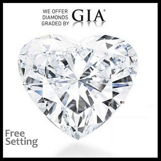 5.01 ct, D/VS1, TYPE IIa Heart cut GIA Graded Diamond. Appraised Value: $663,800 